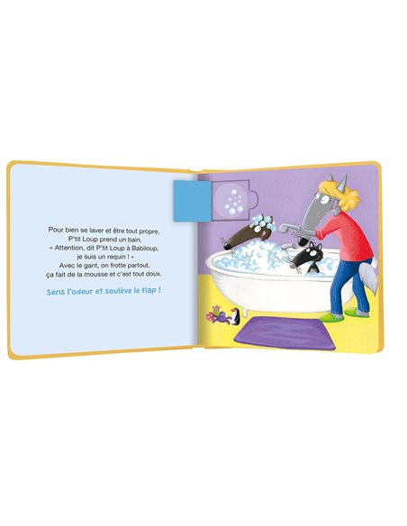 MON LIVRE DES ODEURS ET DES COULEURS - P'TIT LOUP