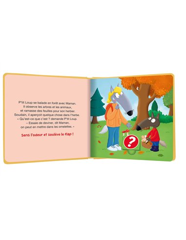 MON LIVRE DES ODEURS ET DES COULEURS - P'TIT LOUP