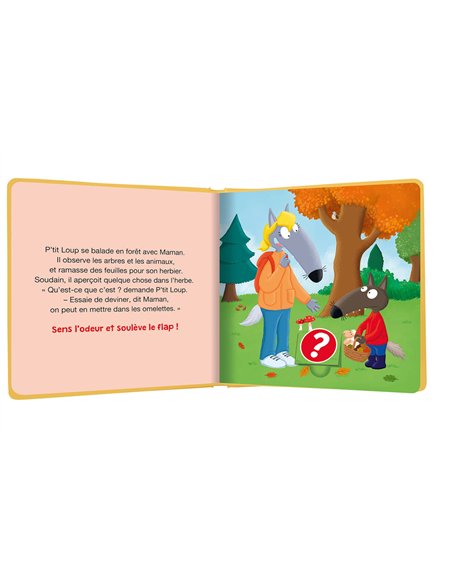 MON LIVRE DES ODEURS ET DES COULEURS - P'TIT LOUP