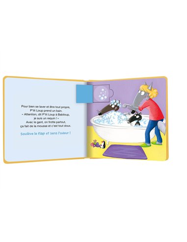 MON LIVRE DES ODEURS ET DES COULEURS - P'TIT LOUP