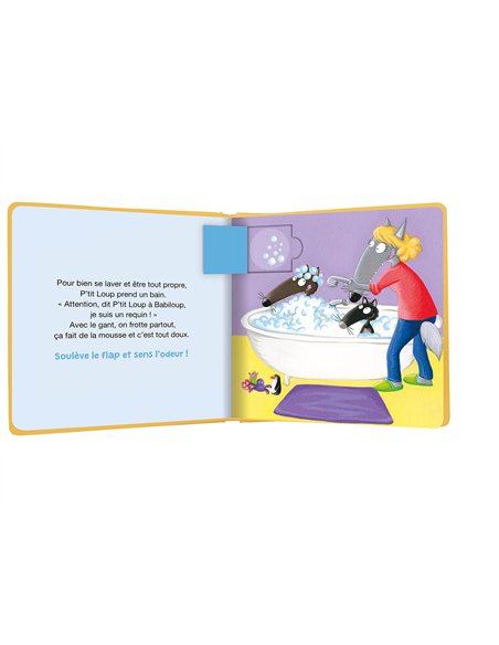 MON LIVRE DES ODEURS ET DES COULEURS - P'TIT LOUP