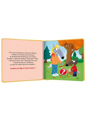 MON LIVRE DES ODEURS ET DES COULEURS - P'TIT LOUP