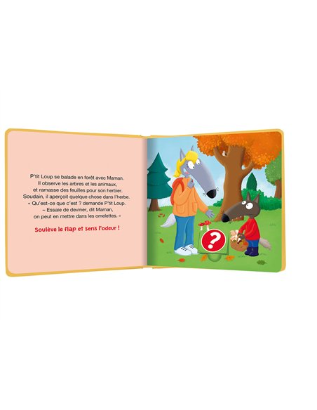 MON LIVRE DES ODEURS ET DES COULEURS - P'TIT LOUP