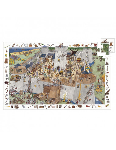 Le château fort - 100 pcs