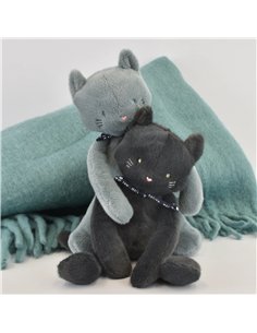 Chat Méloé 37cm - Anthracite - Mailou 2