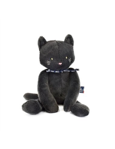 Chat Méloé 37cm - Anthracite - Mailou