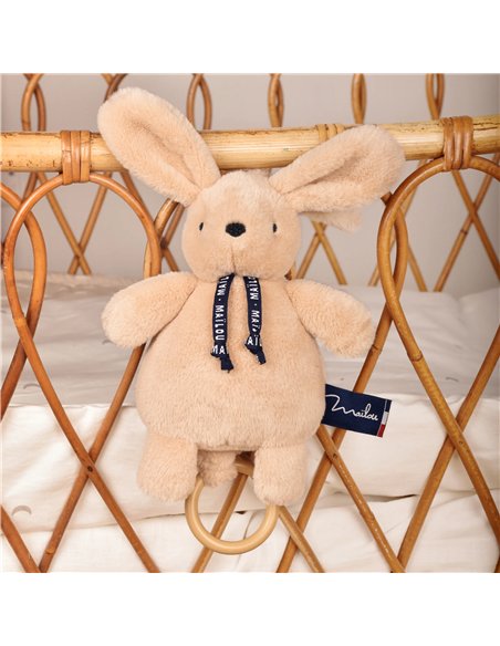 Lapin DORLOTIN Boite à musique - Beige - Mailou