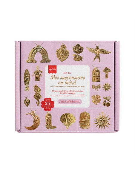 Kit Métal À Repousser - Suspensions noël - la petite épicerie