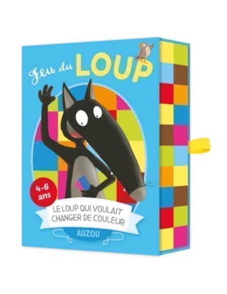 JEUX DE CARTES - LE JEU DE CARTES DU LOUP QUI VOULAIT CHANGER DE COULEUR - auzou
