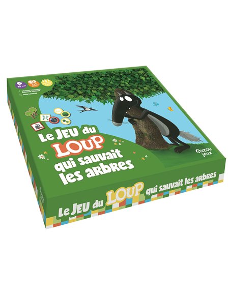 GRANDS JEUX - LE JEU DU LOUP QUI SAUVAIT LES ARBRES - auzou