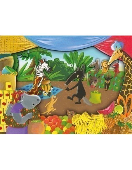 PAPIERS DÉCOUPÉS - LES VOYAGES SECRETS DE LOUP - Auzou