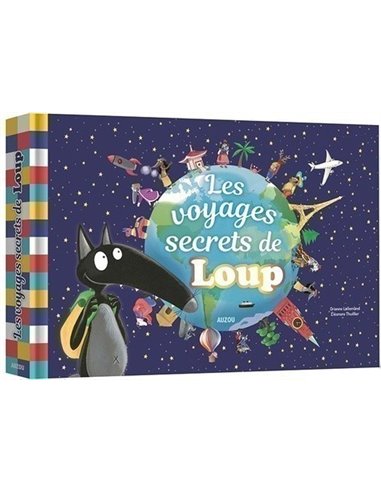 PAPIERS DÉCOUPÉS - LES VOYAGES SECRETS DE LOUP - Auzou