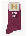 Chaussettes à paillettes Bad Girl Violet - woom