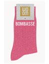Chaussettes à paillettes Bombasse Rose Bubble - woom