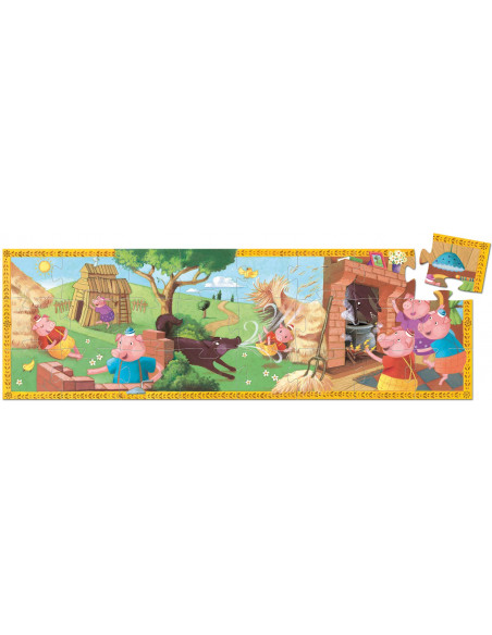 Les trois Petits cochons - 24 pcs