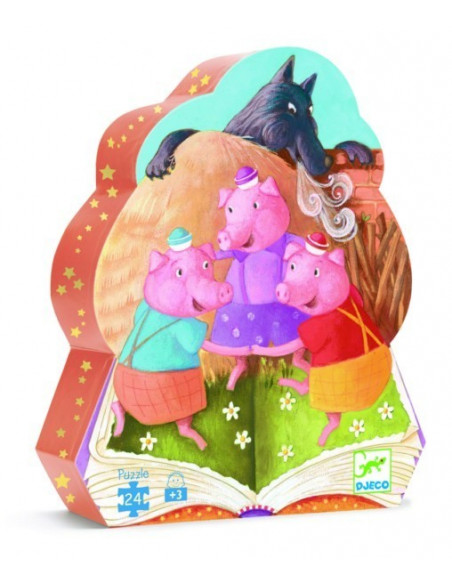Les trois Petits cochons - 24 pcs