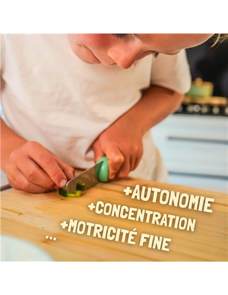 Le couteau éducatif magique d’Archi - GENIUS CUT - Smoothie - les petits architectes