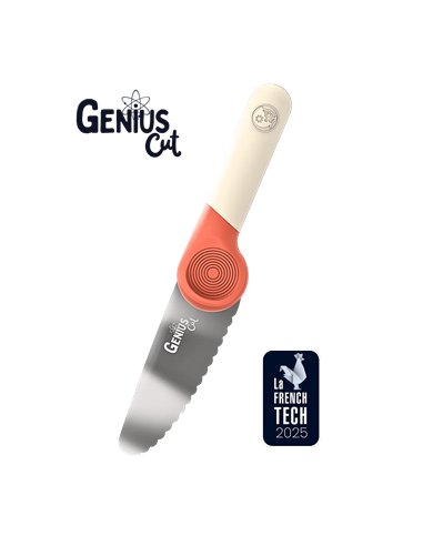 Le couteau éducatif magique d’Archi - GENIUS CUT - sorbet pastèque - les petits architectes