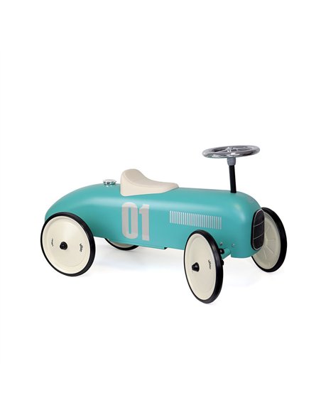 Porteur voiture vintage Aqua - vilac