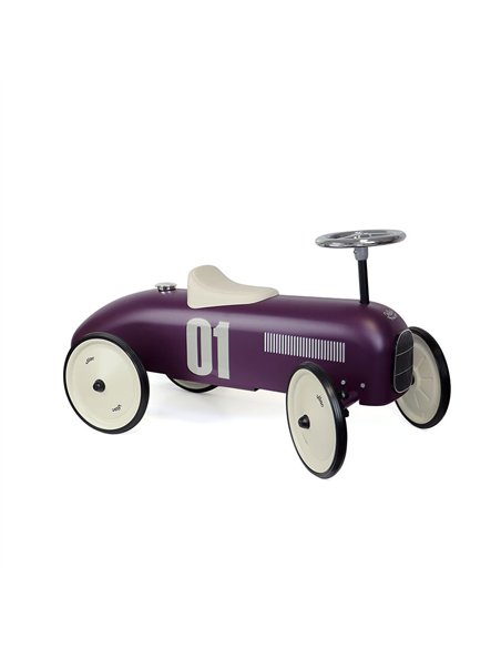 Porteur voiture vintage Aubergine - vilac