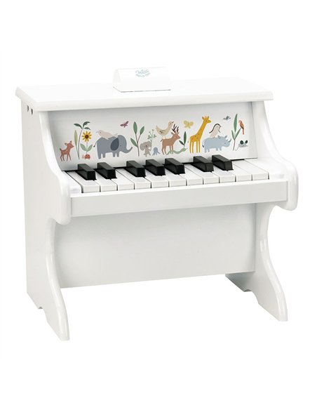 Piano en bois  Les animaux du monde - Sarah Betz - Vilac