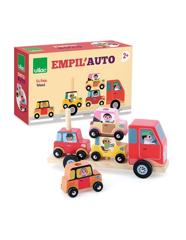 Jeu d’éveil Empil’auto City- Ingela P.Arrhenius - Vilac