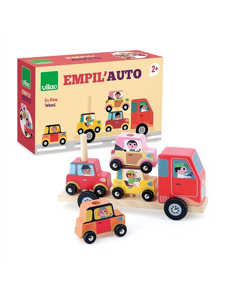 Jeu d’éveil Empil’auto City- Ingela P.Arrhenius - Vilac