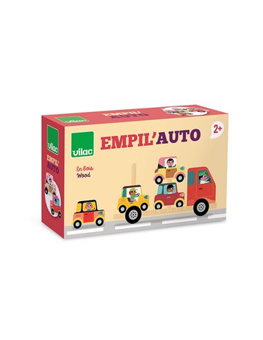 Jeu d’éveil Empil’auto City- Ingela P.Arrhenius - Vilac