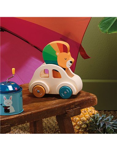 Voiture pouet lion - Andy Westface - Vilac