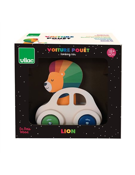 Voiture pouet lion - Andy Westface - Vilac