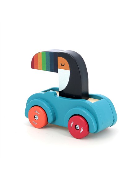 Voiture pouet toucan - Andy Westface - Vilac