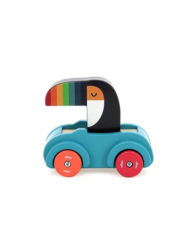 Voiture pouet toucan - Andy Westface - Vilac