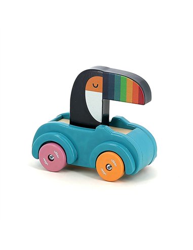 Voiture pouet toucan - Andy Westface - Vilac