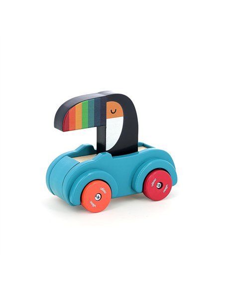 Voiture pouet toucan - Andy Westface - Vilac