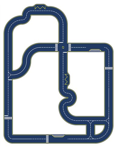 Circuit réversible en carton Vilacity - Vilac