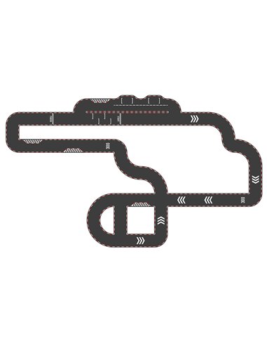 Circuit réversible en carton Vilacity - Vilac