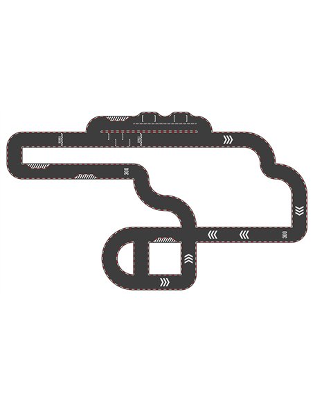 Circuit réversible en carton Vilacity - Vilac