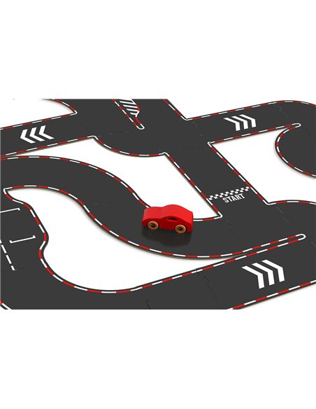Circuit réversible en carton Vilacity - Vilac