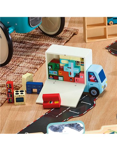 Jeu de logique en bois Pack it right Le déménagement - Ingela P.Arrhenius - Vilac