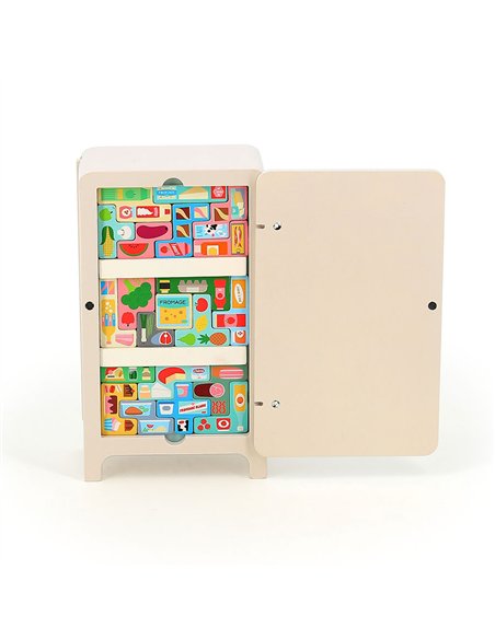 Jeu de logique en bois Pack it right Le frigo - Ingela P.Arrhenius - Vilac