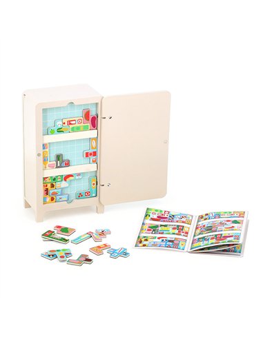 Jeu de logique en bois Pack it right Le frigo - Ingela P.Arrhenius - Vilac