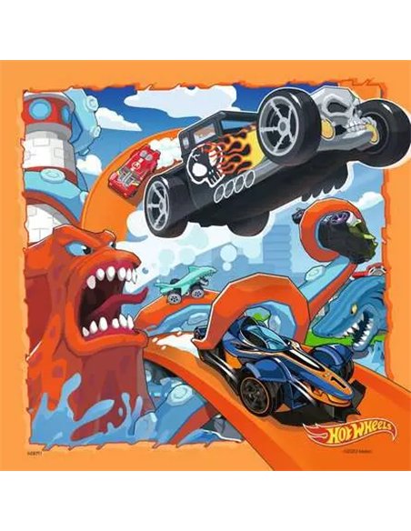 Puzzles Légendaire Hot Wheels 3x49p - ravensburger