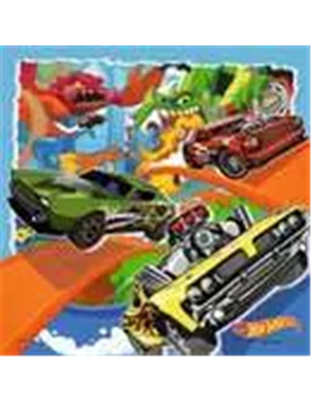 Puzzles Légendaire Hot Wheels 3x49p - ravensburger