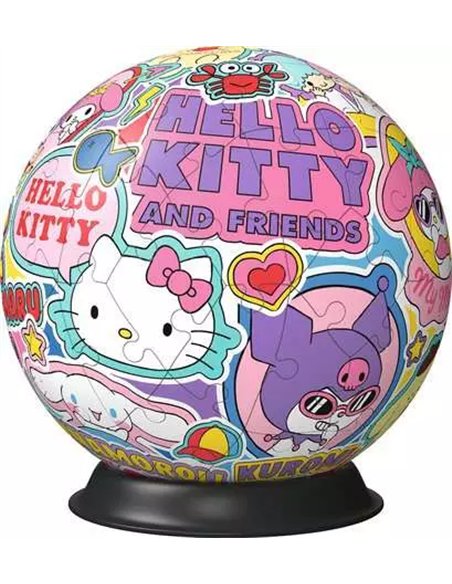 Puzzle 3D Ball 72p Hello Kitty - ravensburger