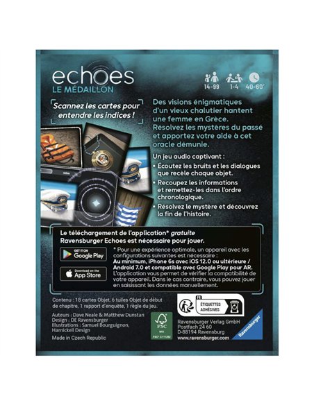 Echoes Le Médaillon - ravensburger