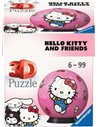 Puzzle 3D Ball 54p - Hello Kitty - ravensburger