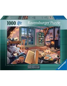 Puzzle Le cabanon cosy 1000p - ravensburger