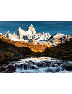 Puzzle Fitz Roy Patagonie 1000p - ravensburger 2