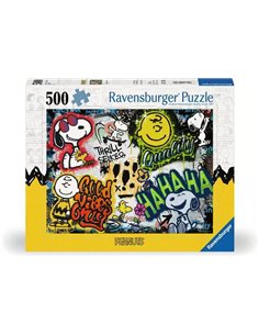 Puzzle Snoopy Graffiti 500p - ravensburger