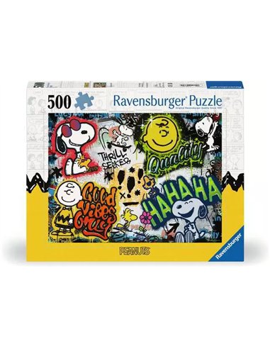Puzzle Snoopy Graffiti 500p - ravensburger